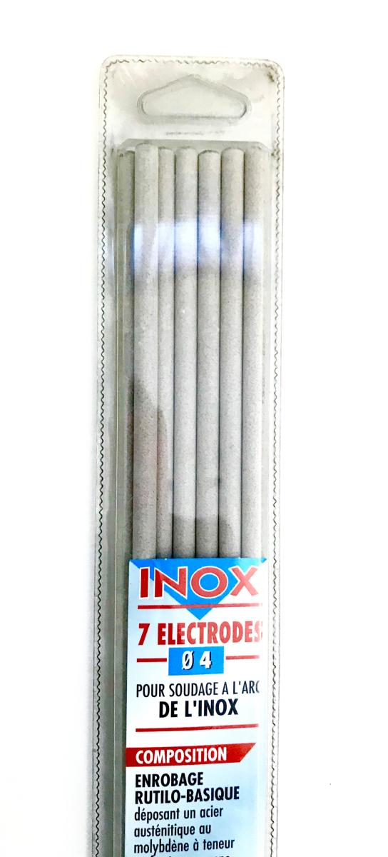 Souder avec électrode inox ou baguette pour l'inox